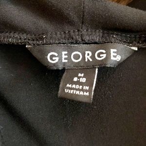 Mid long dark teel dress for office or formal wear